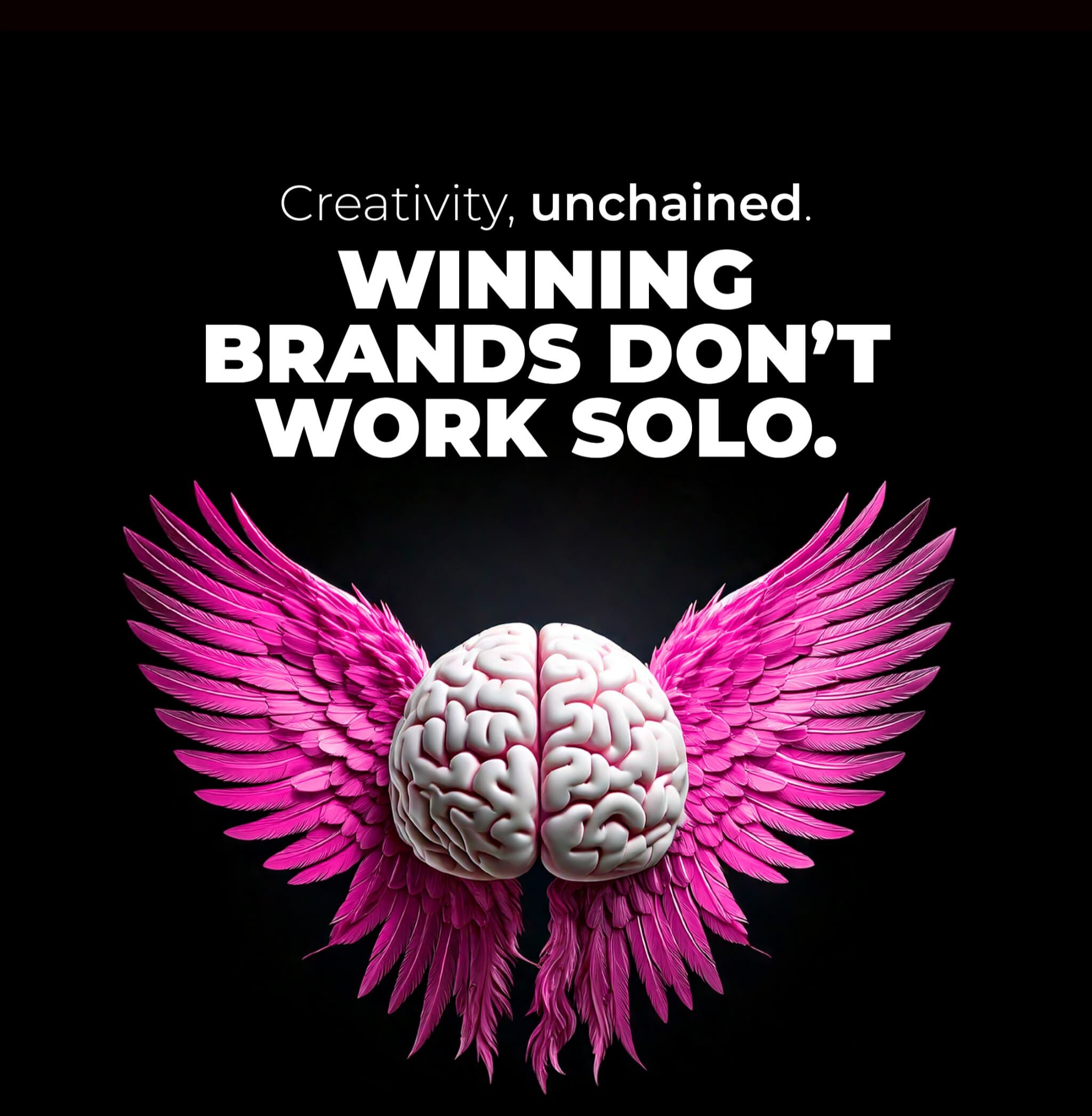 Winning brands don't work solo