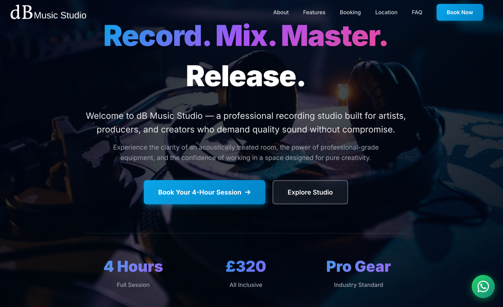 Web design portfolio 4